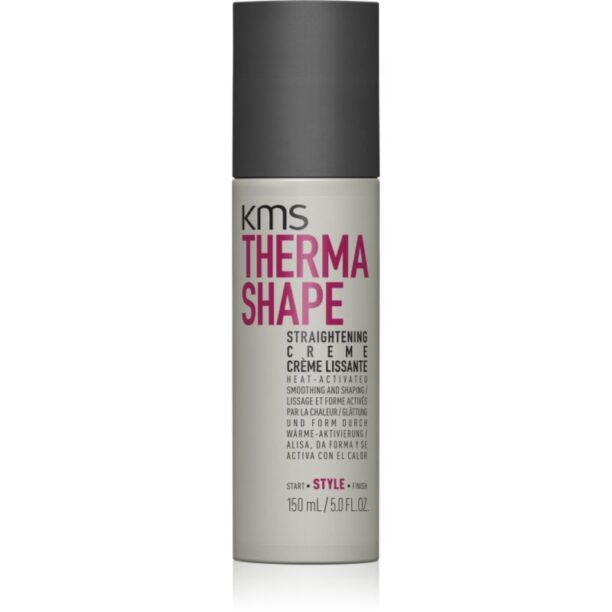 KMS Thermashape Straightening Creme crema de par pentru par cu efect de netezire 150 ml preţ