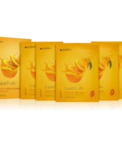 KORIKA SuperFruits Hallabong - Set of 5 Brightening Face Sheet Masks set de măști de față la un preț mai avantajos pentru o piele mai luminoasa Hallab preţ