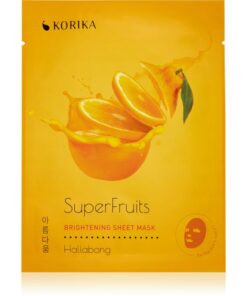 Cumpăra KORIKA SuperFruits Hallabong - Set of 5 Brightening Face Sheet Masks set de măști de față la un preț mai avantajos pentru o piele mai luminoasa Hallab