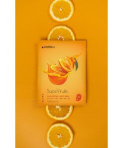 Preţ KORIKA SuperFruits Hallabong - Set of 5 Brightening Face Sheet Masks set de măști de față la un preț mai avantajos pentru o piele mai luminoasa Hallab