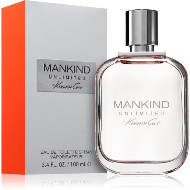 Cumpăra Kenneth Cole Mankind Unlimited Eau de Toilette pentru bărbați 100 ml