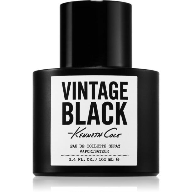 Kenneth Cole Vintage Black Eau de Toilette pentru bărbați 100 ml preţ