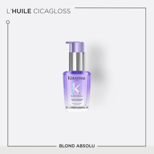 Kérastase Blond Absolu L'huile Cicagloss ulei hidratant pentru parul blond cu suvite 30 ml preţ