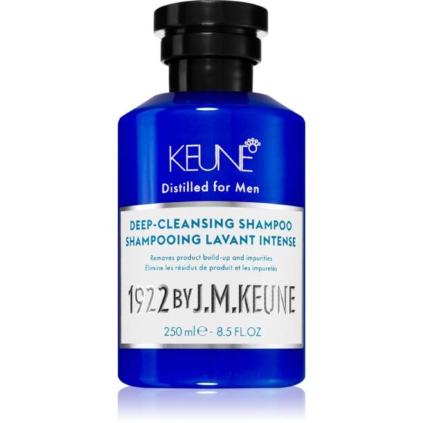 Keune 1922 Deep-Cleansing Shampoo curatarea profunda a scalpului 250 ml