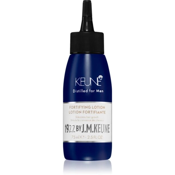 Keune 1922 Fortifying Lotion tratament pentru îngrijirea părului fără clătire pentru intarirea parului 75 ml