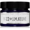 Keune 1922 Strong Hold Wax Ceară de păr cu fixare puternică pentru stralucire 75 ml