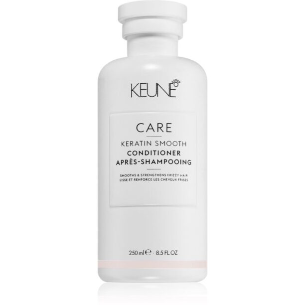 Keune Care Keratin Smooth Conditioner Balsam pentru păr uscat și deteriorat. 250 ml