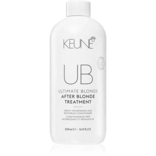 Keune Ultimate Blonde After Blonde Treatment Masca regeneratoare pentru par blond 500 ml