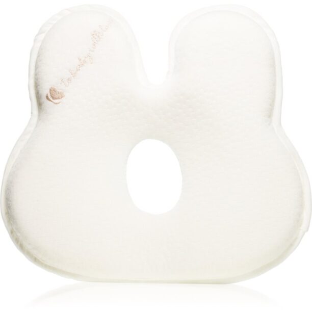 Kikkaboo Bunny Airknit pernuță pentru bebeluși 6 m+ White 20 x 23 x 6