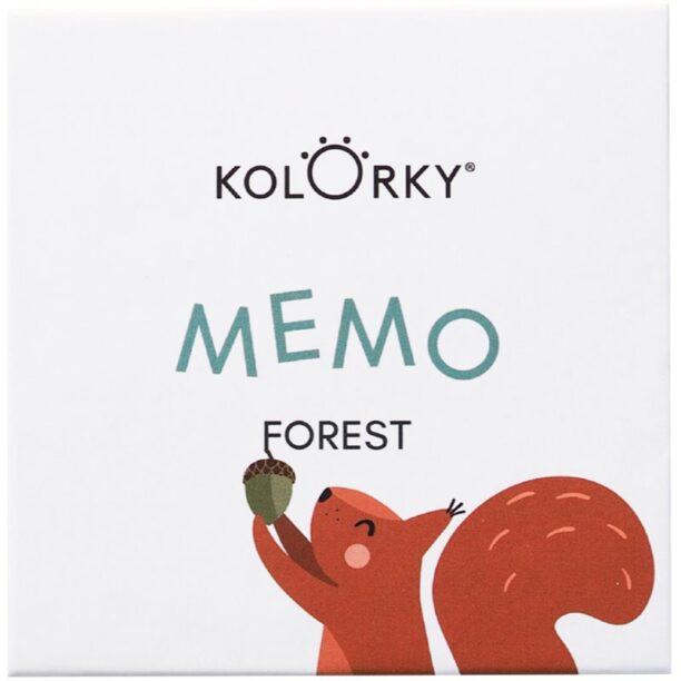 Kolorky Memo Game Forest Pexoso 20 buc