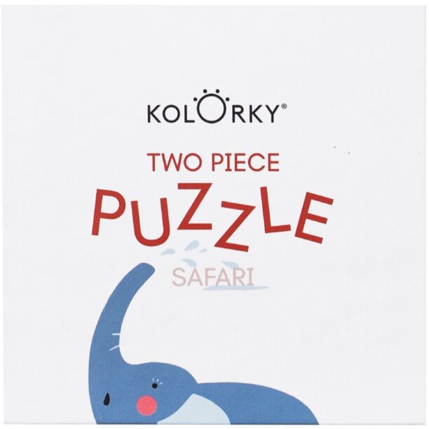 Kolorky Puzzle Two Piece Safari puzzle 10 buc preţ