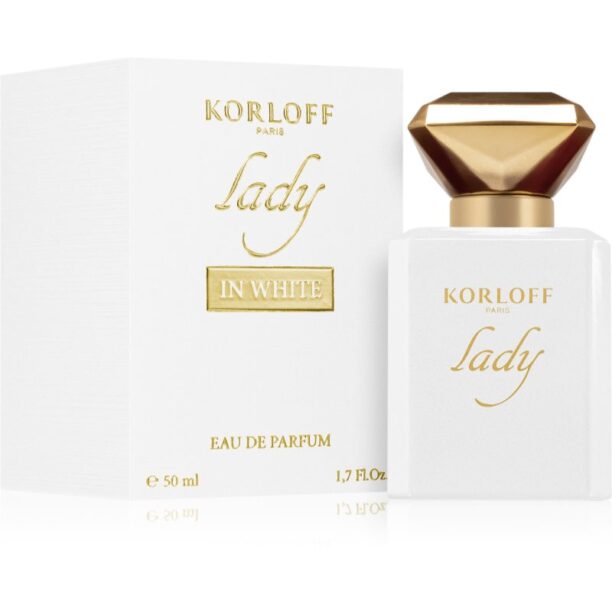 Cumpăra Korloff Lady Korloff in White Eau de Parfum pentru femei 50 ml