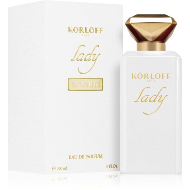 Cumpăra Korloff Lady Korloff in White Eau de Parfum pentru femei 88 ml