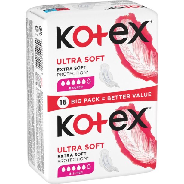 Kotex Ultra Soft Super absorbante 16 buc preţ