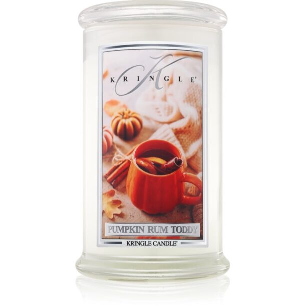 Kringle Candle Pumpkin Rum Toddy lumânare parfumată 624 g