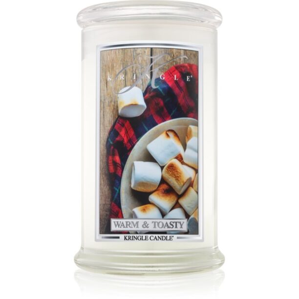 Kringle Candle Warm & Toasty lumânare parfumată 624 g