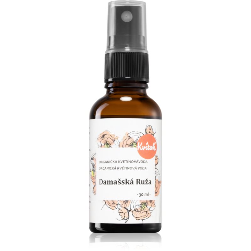 Kvitok Damascus Rose loțiune pentru față pentru piele uscata si sensibila 30 ml