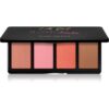 L.A. Girl Cosmetics Fanatic paleta fard de obraz culoare Blushed Babe 4x4 g