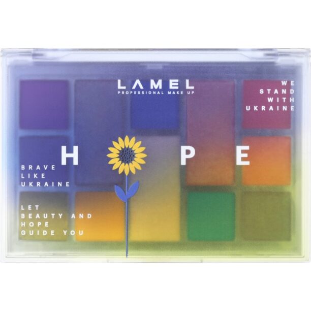 Cumpăra LAMEL HOPE Eyeshadow Palette paleta farduri de ochi 16 g