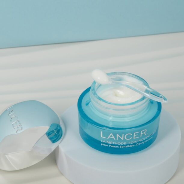 Original LANCER THE METHOD NOURISH Sensitive-Dehydrated Skin crema hidratanta pentru ten uscat 50 ml