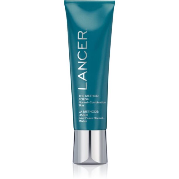 LANCER THE METHOD POLISH Normal-Combination Skin Cremă de curățare cu efect de peeling pentru piele normala si grasa 120 ml preţ