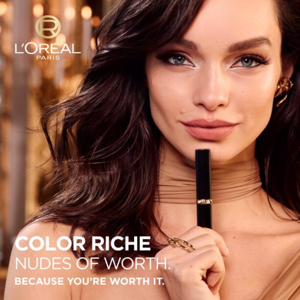 Preţ L’Oréal Paris Color Riche Intense Volume Matte Slim ruj cu persistență îndelungată cu efect mat 601 WORTH IT 1 buc