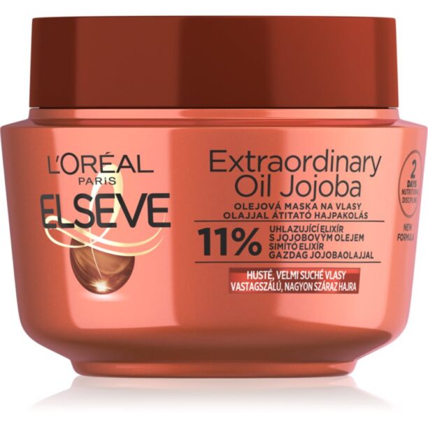 L’Oréal Paris Elseve Extraordinary Oil masca pentru par uscat 300 ml preţ