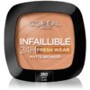 L’Oréal Paris Infaillible Fresh Wear 24h autobronzant cu efect matifiant culoare 250 Light 9 g