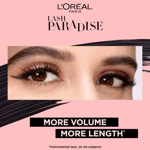 Cumpăra L’Oréal Paris Lash Paradise mascara pentru alungire și extra volum Black 6