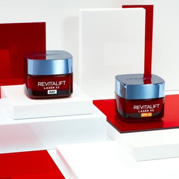 Preţ L’Oréal Paris Revitalift Laser Renew crema de zi anti-rid protectie medie impotriva razelor UV 50 ml