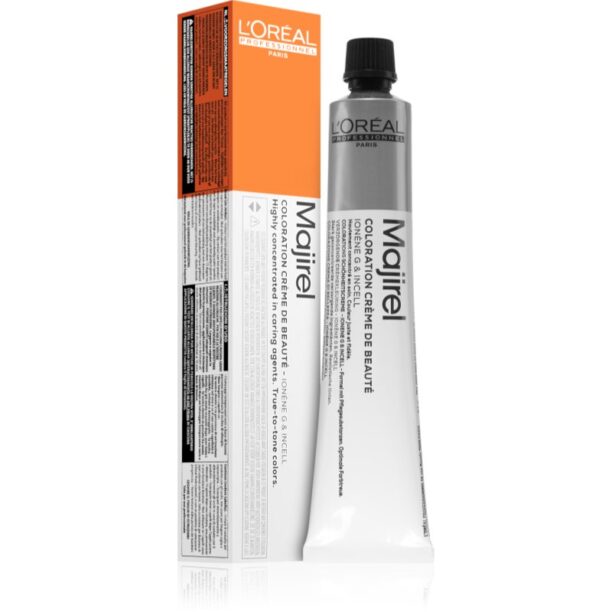 L’Oréal Professionnel Majirel culoare par culoare 7.45 Rubilane Extra Copper Mahagony Blonde 50 ml preţ