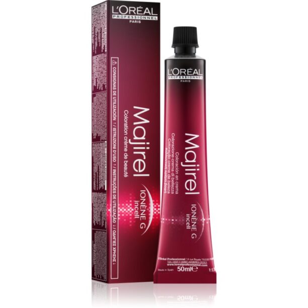 Cumpăra L’Oréal Professionnel Majirel culoare par culoare 7.45 Rubilane Extra Copper Mahagony Blonde 50 ml