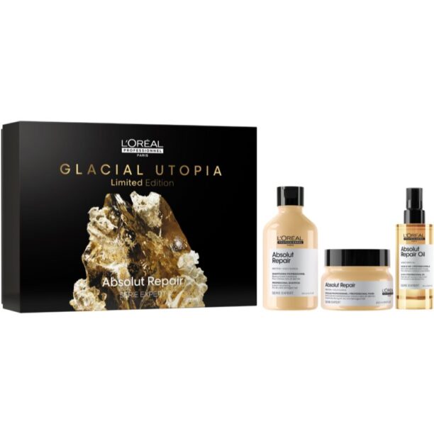 L’Oréal Professionnel Serie Expert Absolut Repair set cadou pentru par deteriorat preţ