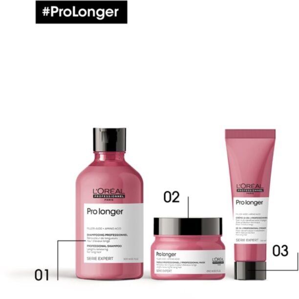 Preţ L’Oréal Professionnel Serie Expert Pro Longer cremă hrănitoare și termo-protectoare 150 ml