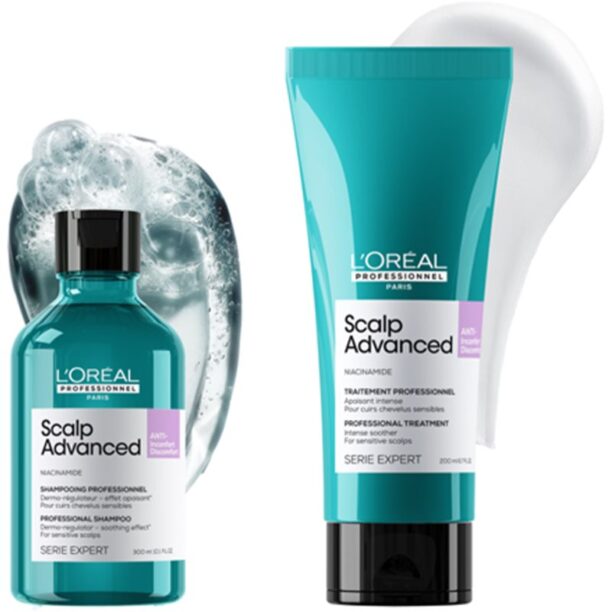 Original L’Oréal Professionnel Serie Expert Scalp Advanced Șampon pentru scalp sensibil și iritat 300 ml