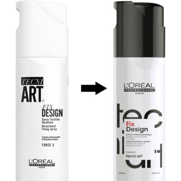 Cumpăra L’Oréal Professionnel Tecni.Art Fix Design spray pentru păr pentru fixare și formă 200 ml