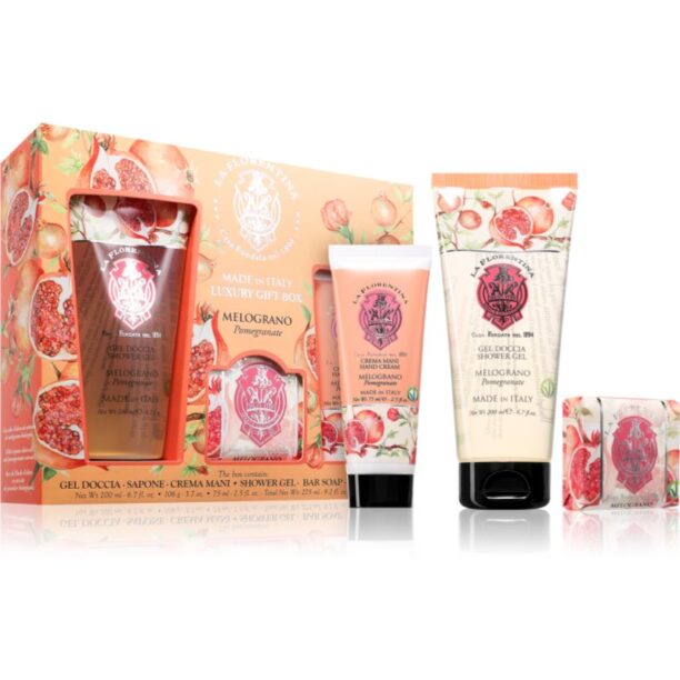 La Florentina Pomegranate Set set cadou pentru corp