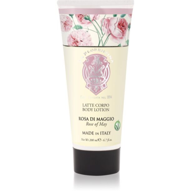 La Florentina Rose of May Body Lotion lotiune hidratanta cu aromă de trandafiri 200 ml