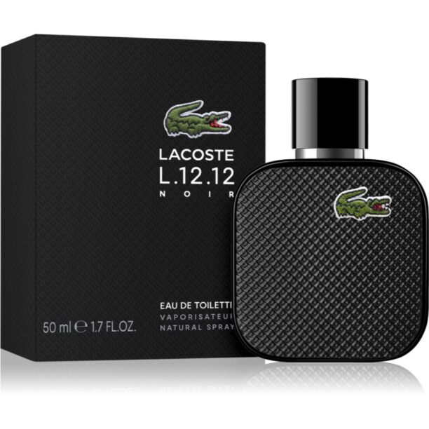 Lacoste Eau de Lacoste L.12.12 Noir Eau de Toilette pentru bărbați 50 ml preţ