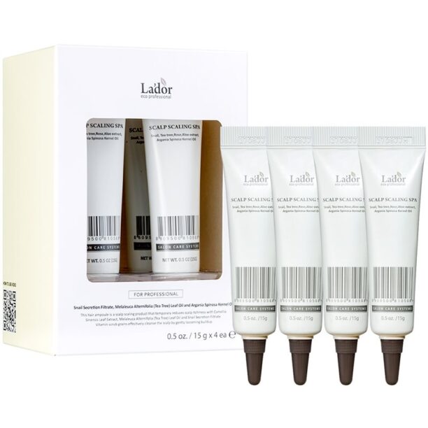 La'dor Scalp Scaling Spa Balsam pentru curatare intensa pentru scalp 4x15 g