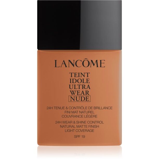 Lancôme Teint Idole Ultra Wear Nude make-up usor matifiant culoare 10 Praline 40 ml