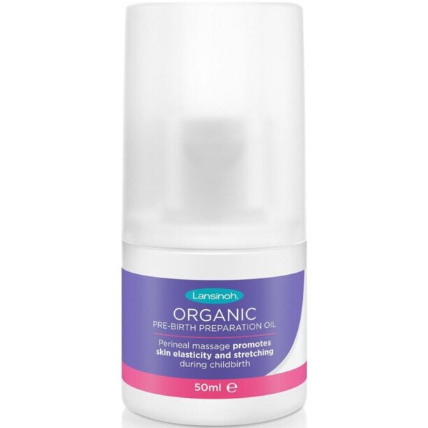 Lansinoh Organic Pre-Birth ulei pentru masarea perineului 50 ml preţ