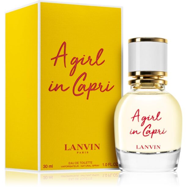 Lanvin A Girl In Capri Eau de Toilette pentru femei 30 ml preţ