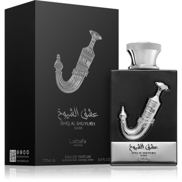 Cumpăra Lattafa Pride Ishq Al Shuyukh Silver Eau de Parfum unisex 100 ml