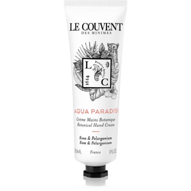 Le Couvent Maison de Parfum Botanical Aqua Paradisi crema de maini unisex 30 ml