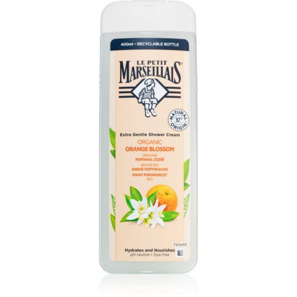 Le Petit Marseillais Orange Blossom Bio gel cremos pentru dus 400 ml preţ