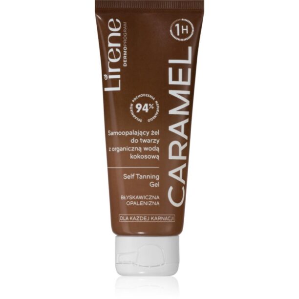 Lirene Perfect Tan gel autobronzant faciale 75 ml preţ