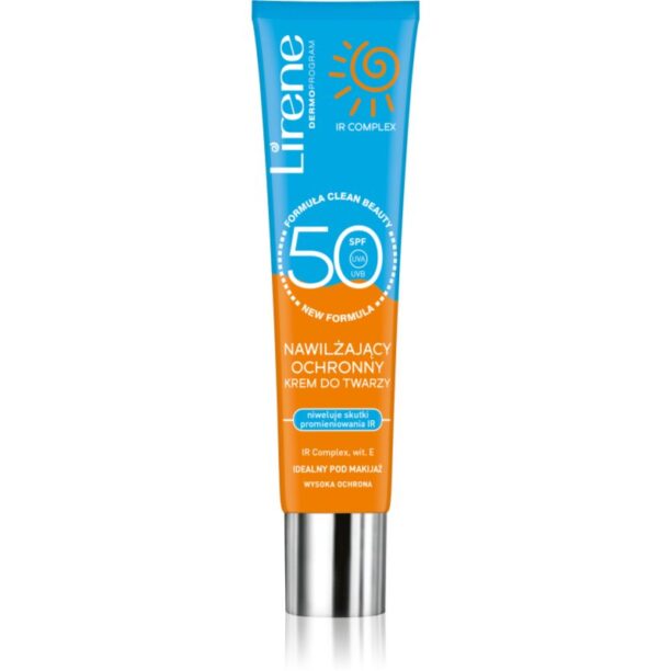 Lirene Sun care crema hidratanta de zi cu protectie solara faciale SPF 50 40 ml preţ