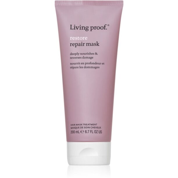 Living Proof Restore Repair Mask mască hrănitoare profundă pentru toate tipurile de păr 200 ml preţ