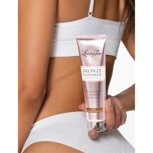 Preţ Loving Tan Bronze Shimmer crema autobronzanta culoare Dark 120 ml